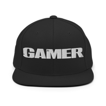 Load image into Gallery viewer, GAMER Snapback Hat - Black
