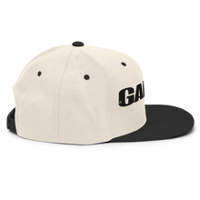 Load image into Gallery viewer, GAMER Snapback Hat - Natural/Black