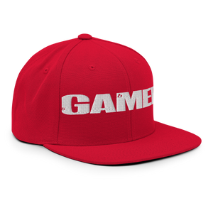 GAMER Snapback Hat - Red