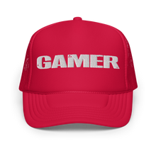 Load image into Gallery viewer, GAMER Trucker Hat - Red