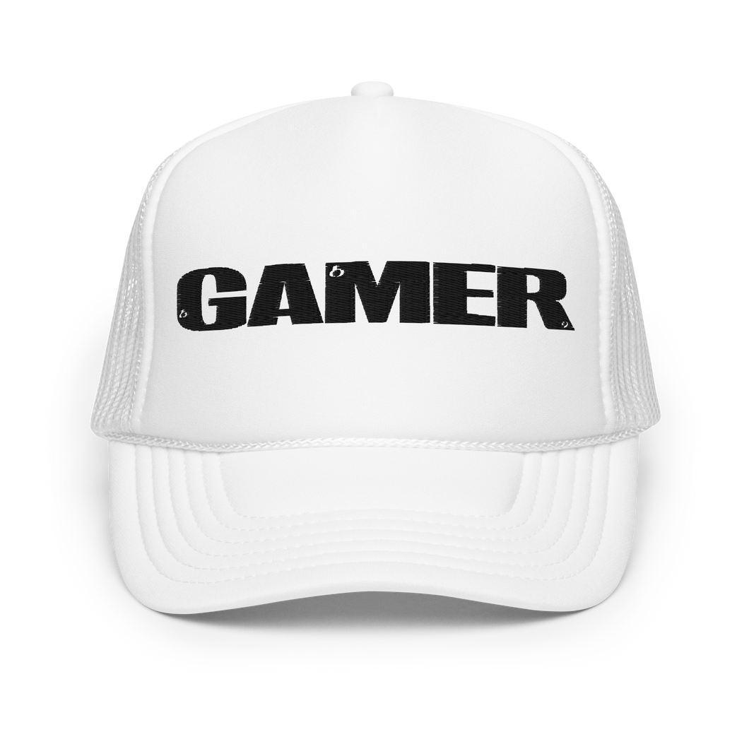 Trucker top hat white
