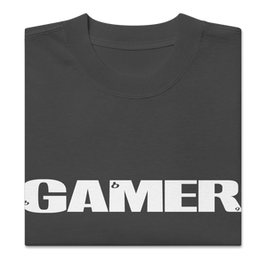 GAMER Oversized T-Shirt - Faded Black