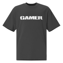 Load image into Gallery viewer, GAMER Oversized T-Shirt - Faded Black