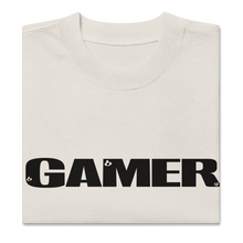 Load image into Gallery viewer, GAMER Oversized T-Shirt - Faded Bone