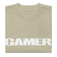 Load image into Gallery viewer, GAMER Oversized T-Shirt - Faded Eucalyptus